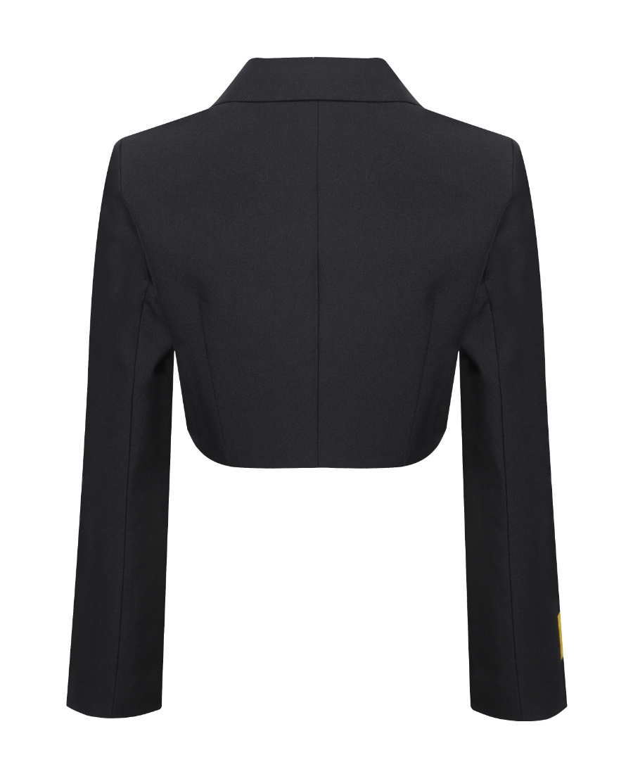 Liuregali Short Suit Coat In Black