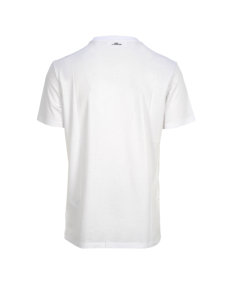 Neil Barrett Lightning Printed T-shirt In White