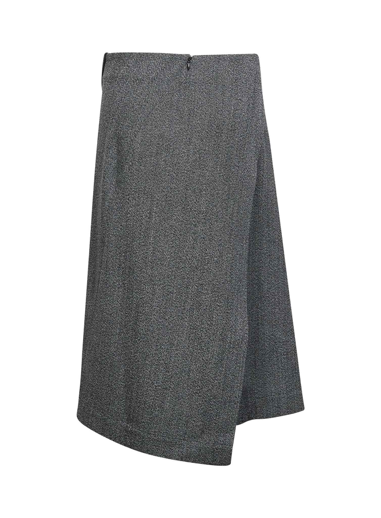 Studio Nicholson Midi Skirt In Black