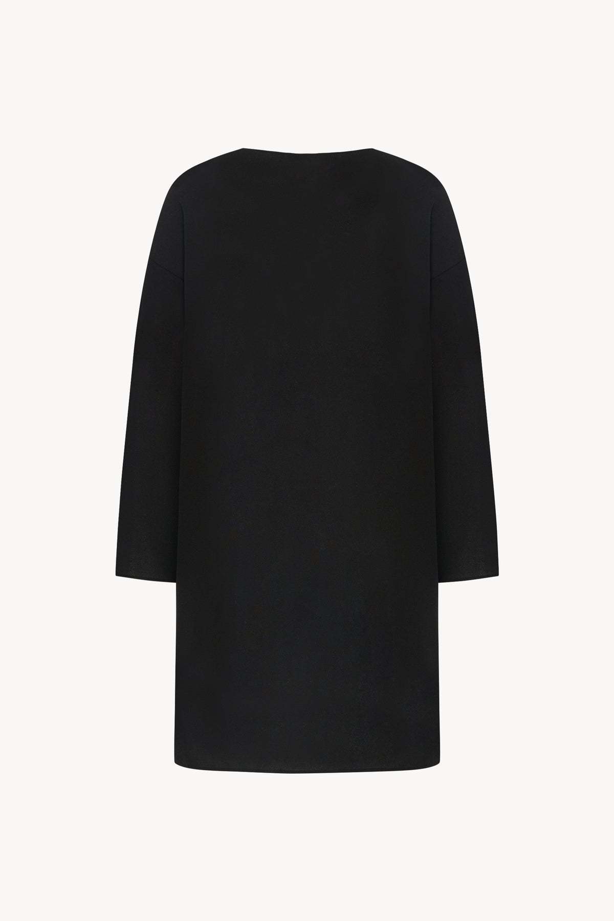 The Row Crew Neck Top In Black