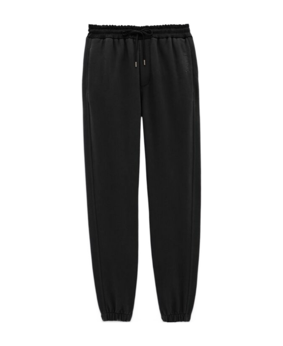 Saint Laurent Ogo Jogging Bottoms In Black