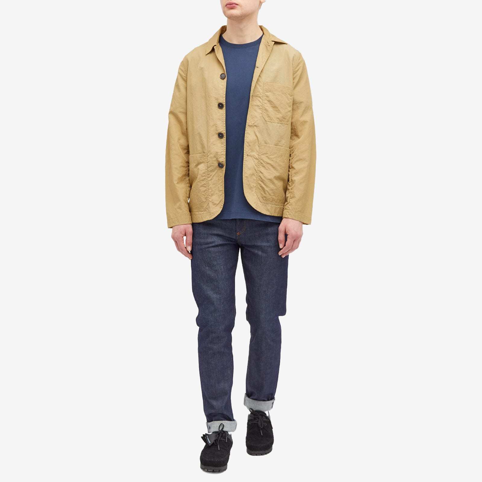 Maison Kitsuné Bold Fox Head Cotton T-shirt In Blue