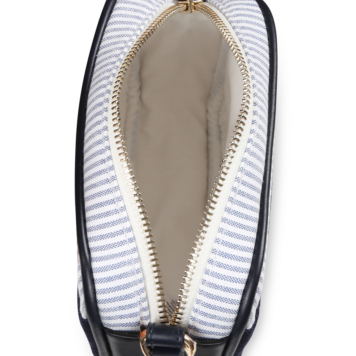 CHLOÉ EMBROIDERED-LOGO CROSS BODY BAG