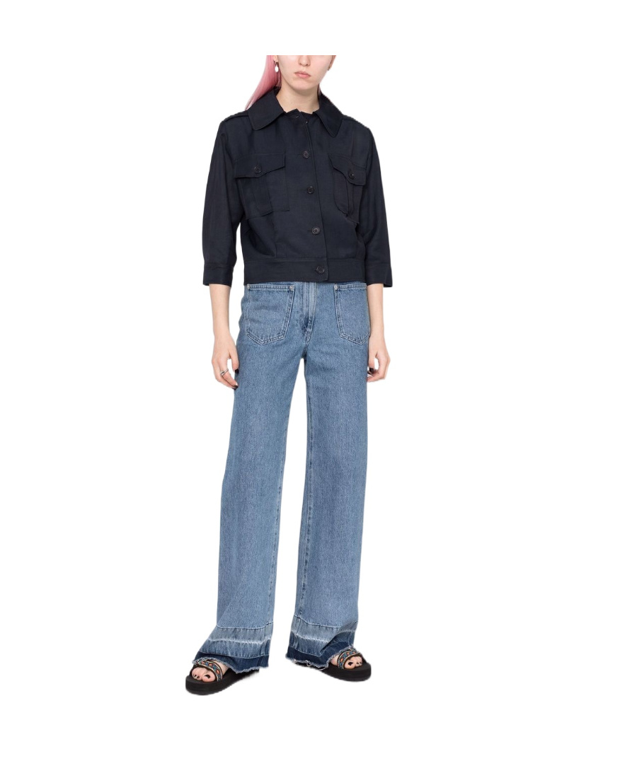 P.A.R.O.S.H P.A.R.O.S.H. BUTTONED LONG-SLEEVED JACKET