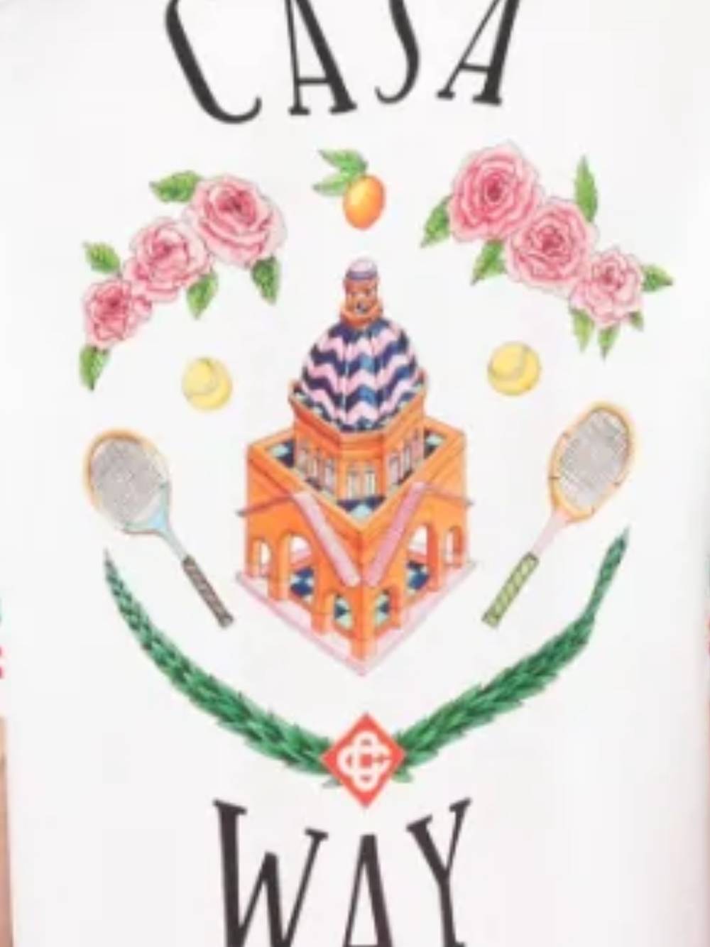 CASABLANCA CASA WAY SHORT-SLEEVE SHIRT