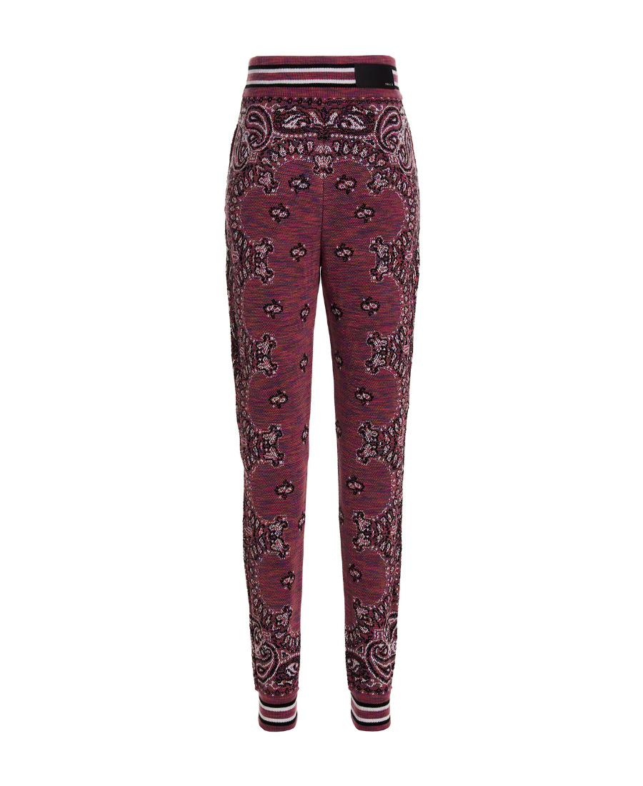 Amiri Logo Sweatpants In Red