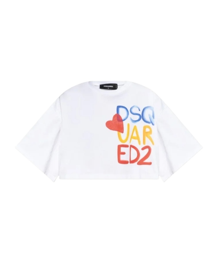 Dsquared2 Summer Lovers Gathered Relax Fit T-shirt