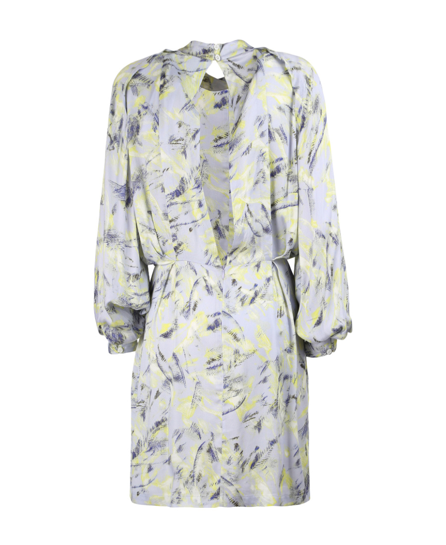Iro A Printed Dress In White