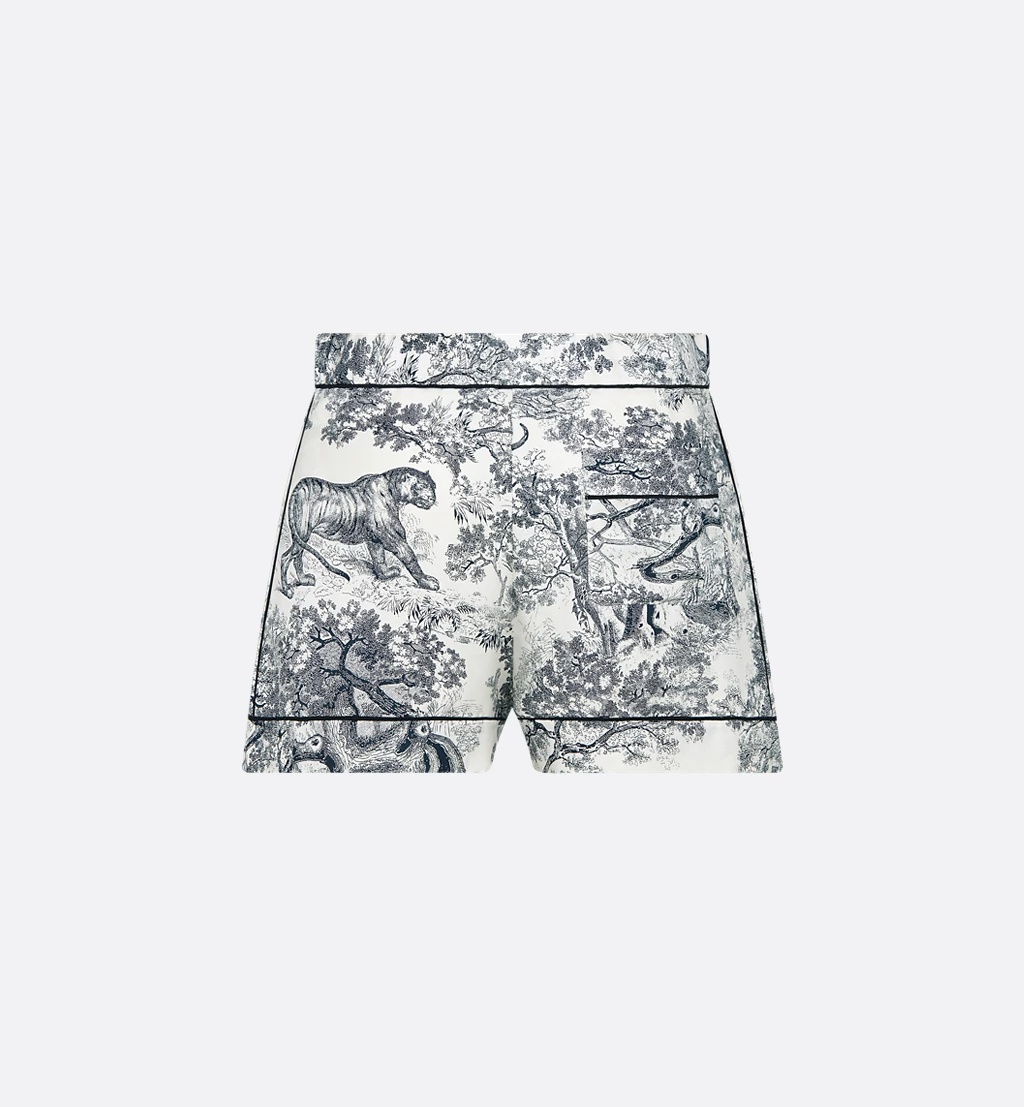 Dior Chez Moi Shorts In White
