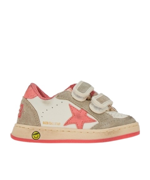 Golden Goose Star Sticker Sneakers In Nude