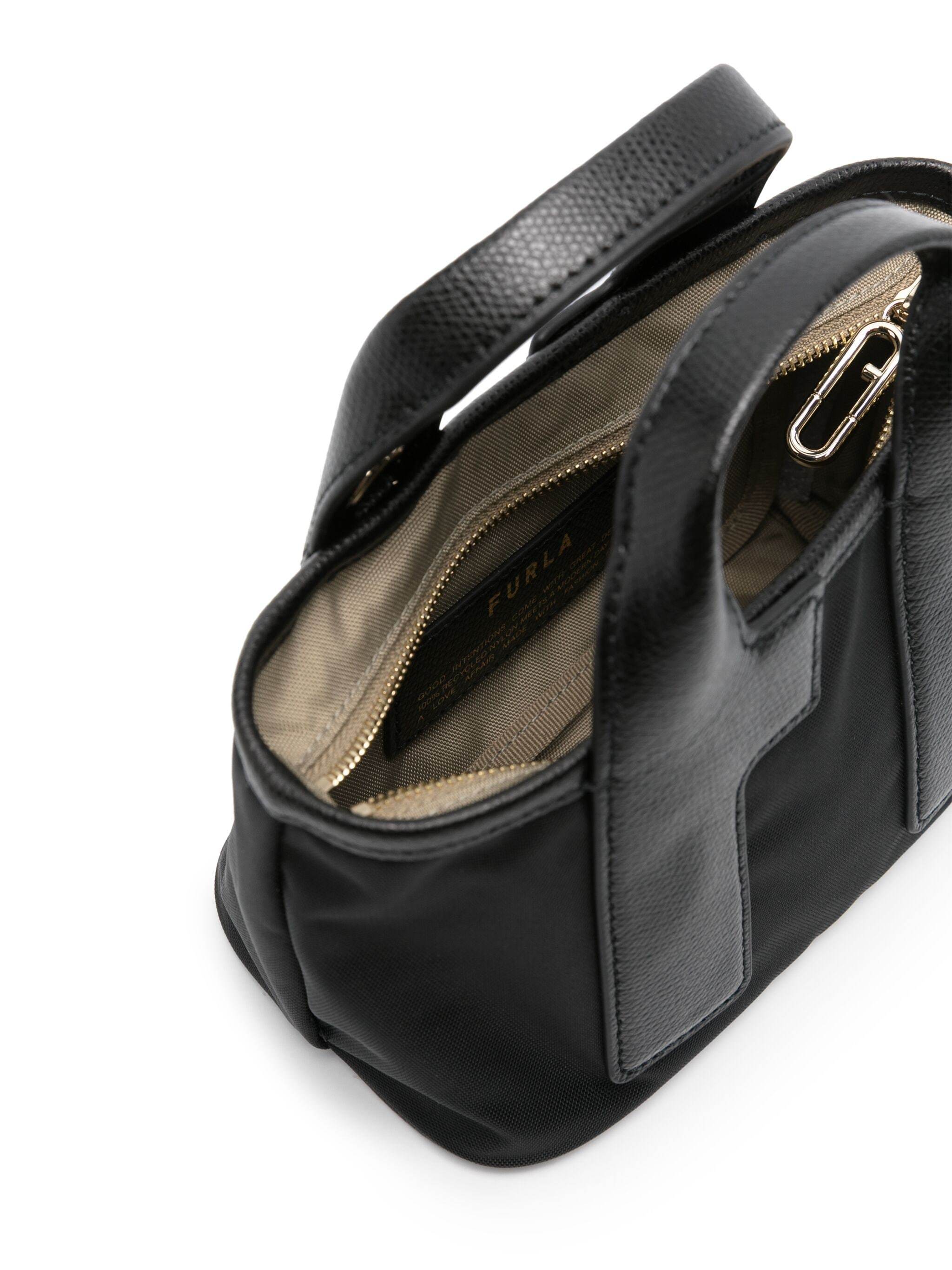 Shop Furla Piuma Cross-body Bag In Black