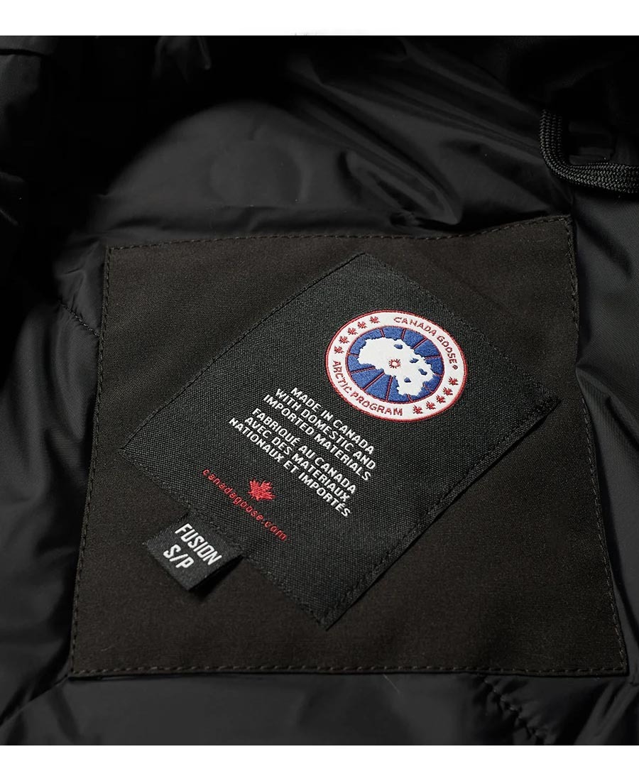 Canada Goose Fusion Fit Down Jacket In Black
