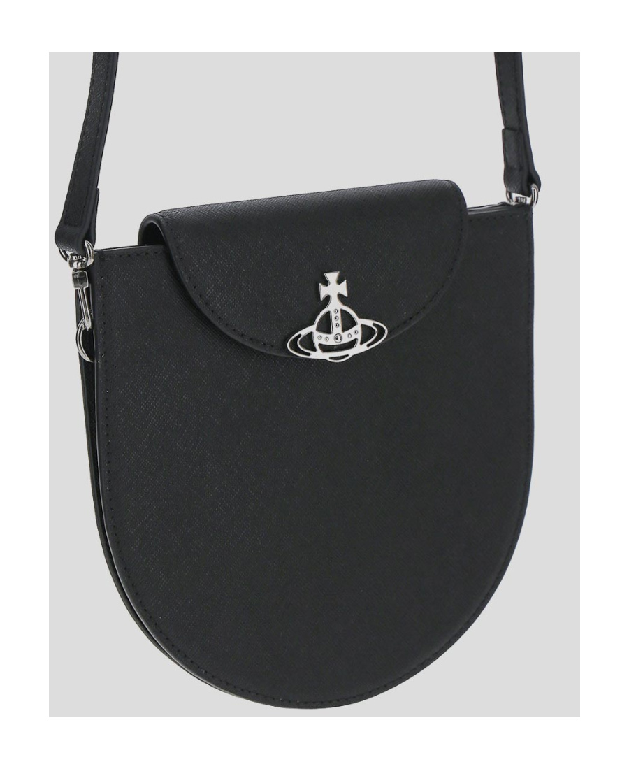 Vivienne Westwood Orb-plaque Crossbody Bag In Green