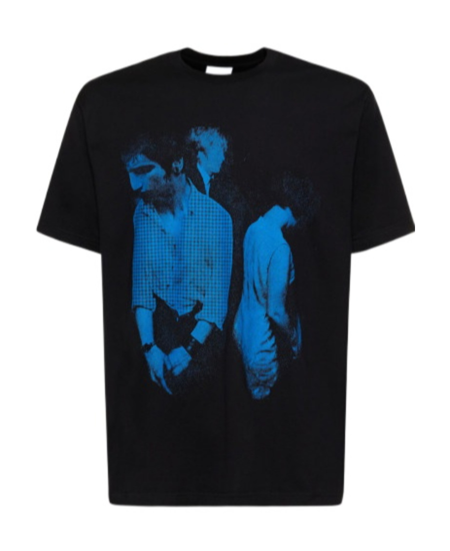 Burberry Hindeston Printed T-shirt With Round Neck
