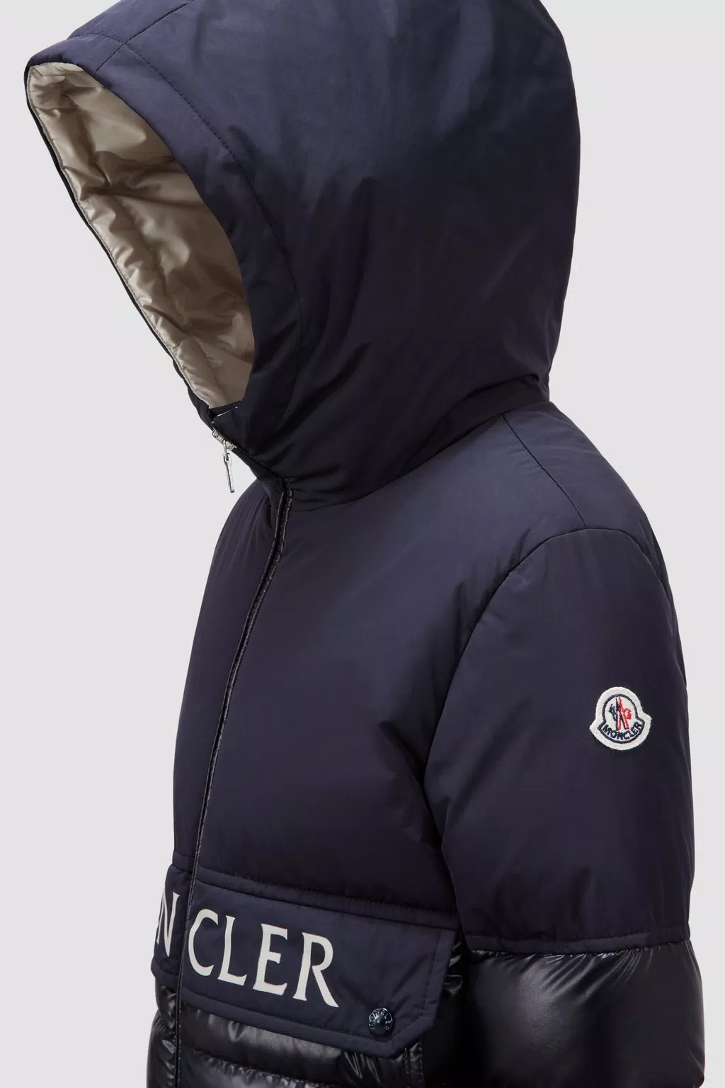 Moncler Andres Down Jacket In Blue