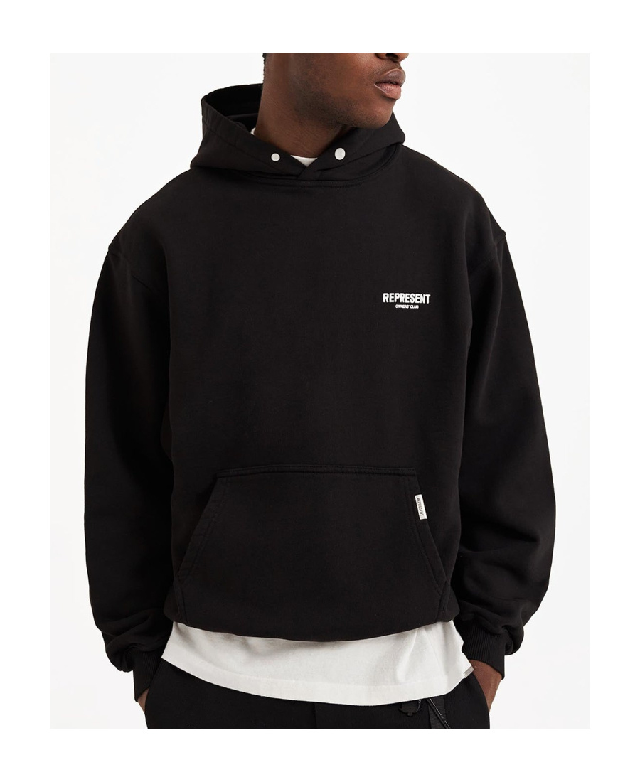 Represent Hoodie In Black