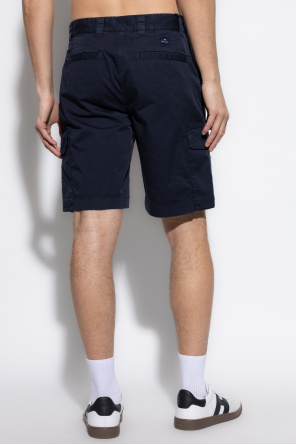 Ps By Paul Smith Ps Paul Smith Man Shorts & Bermuda Shorts Blue Size 36 Cotton, Polyamide In Black