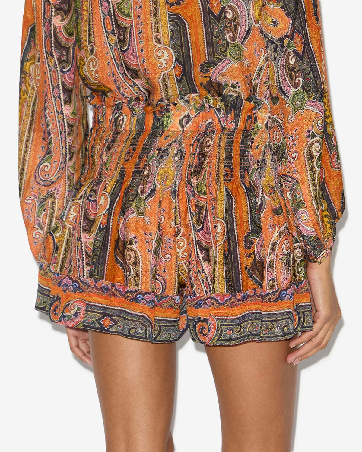 Shop Isabel Marant Maelly Shorts In Multicolor