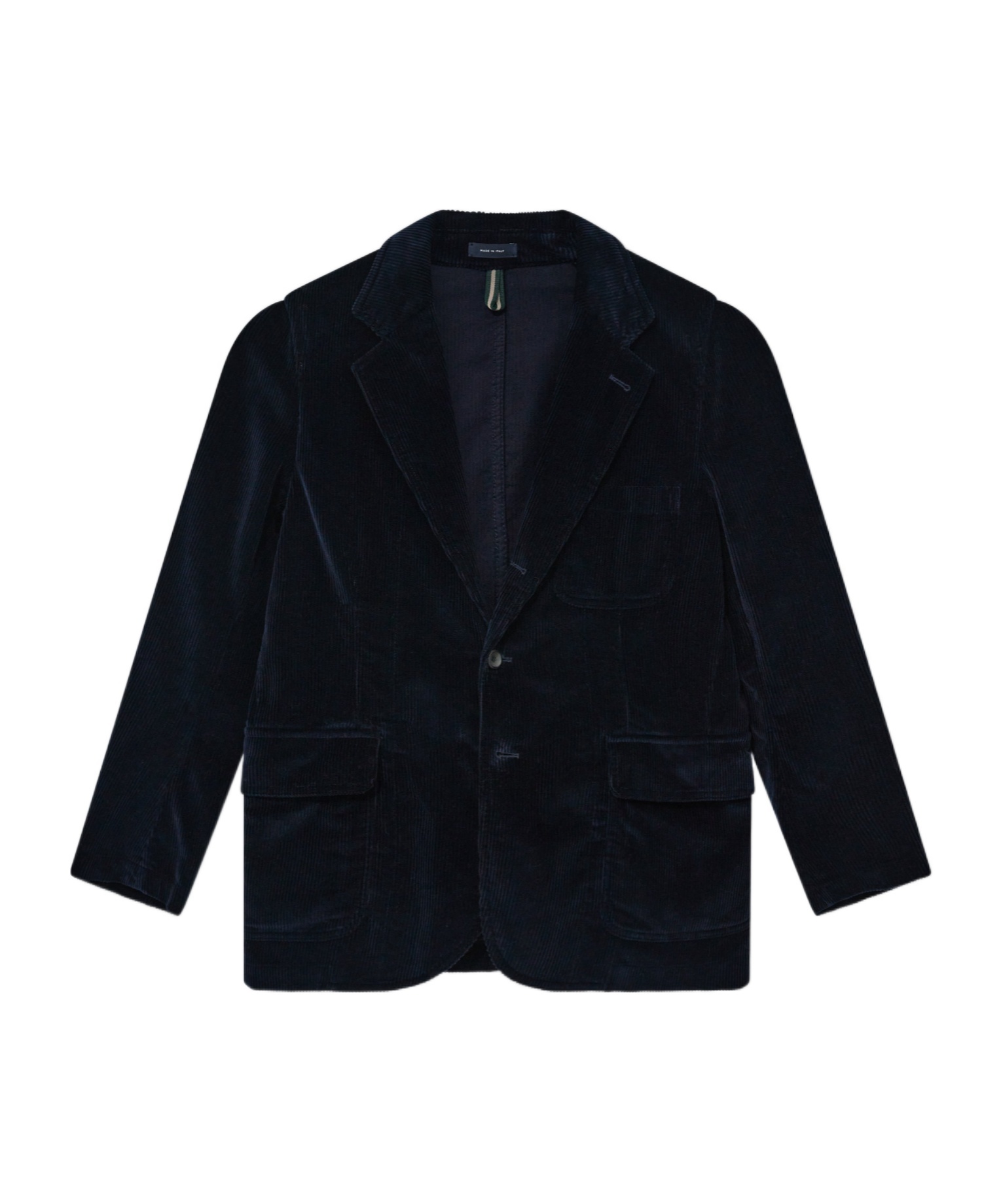 Drake's London Long-sleeved Suit Jacket In Blue
