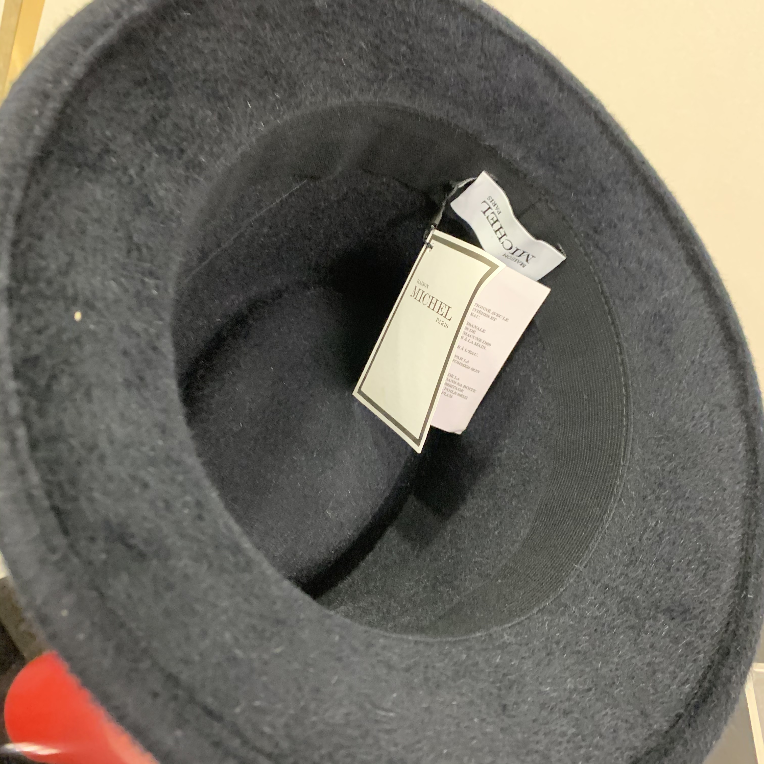 MAISON MICHEL BOW HAT 
