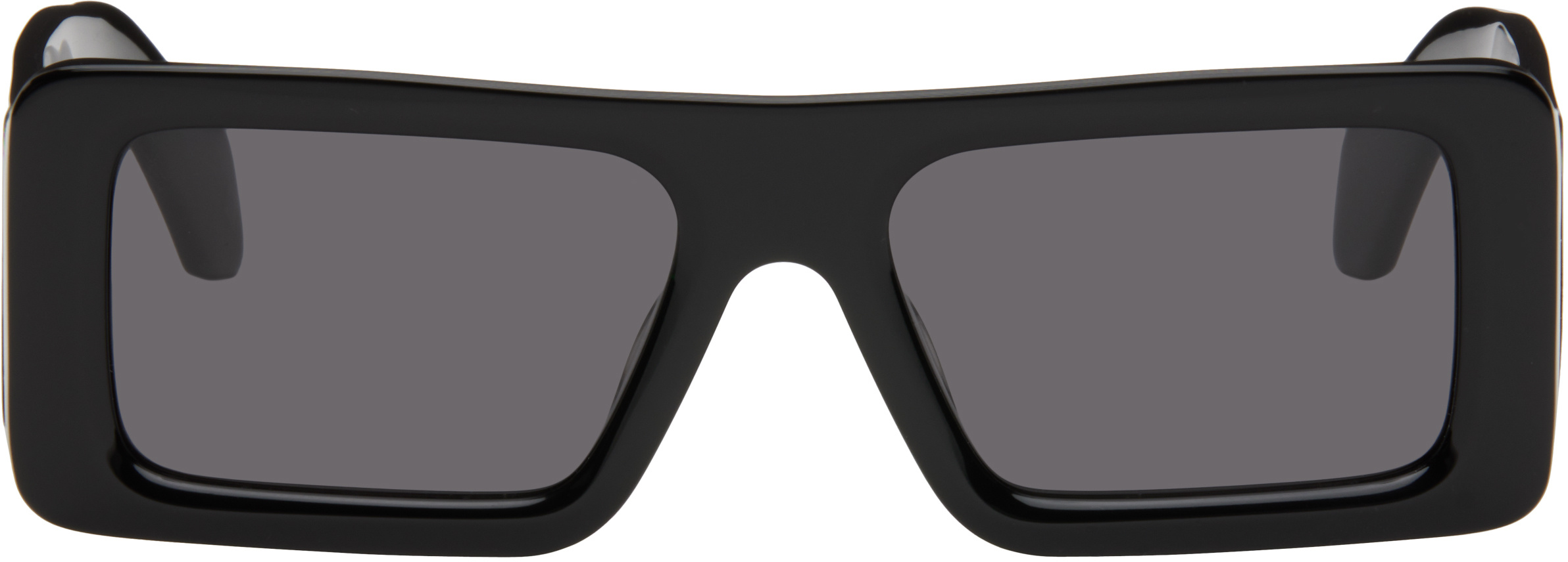 Off-white Leonardo Square-frame Sunglasses In Black