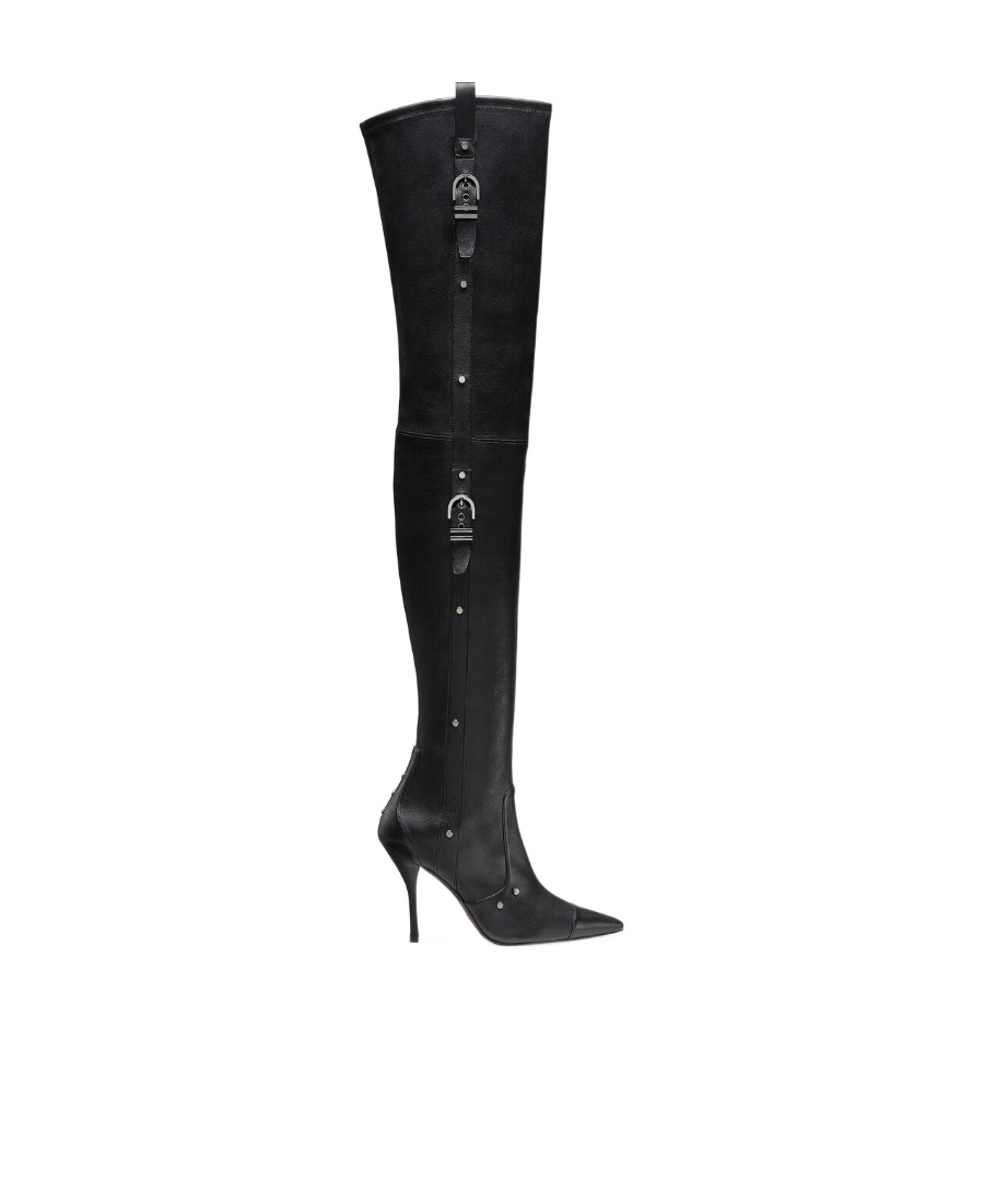 Stuart Weitzman Pointed-toe Pump Boots