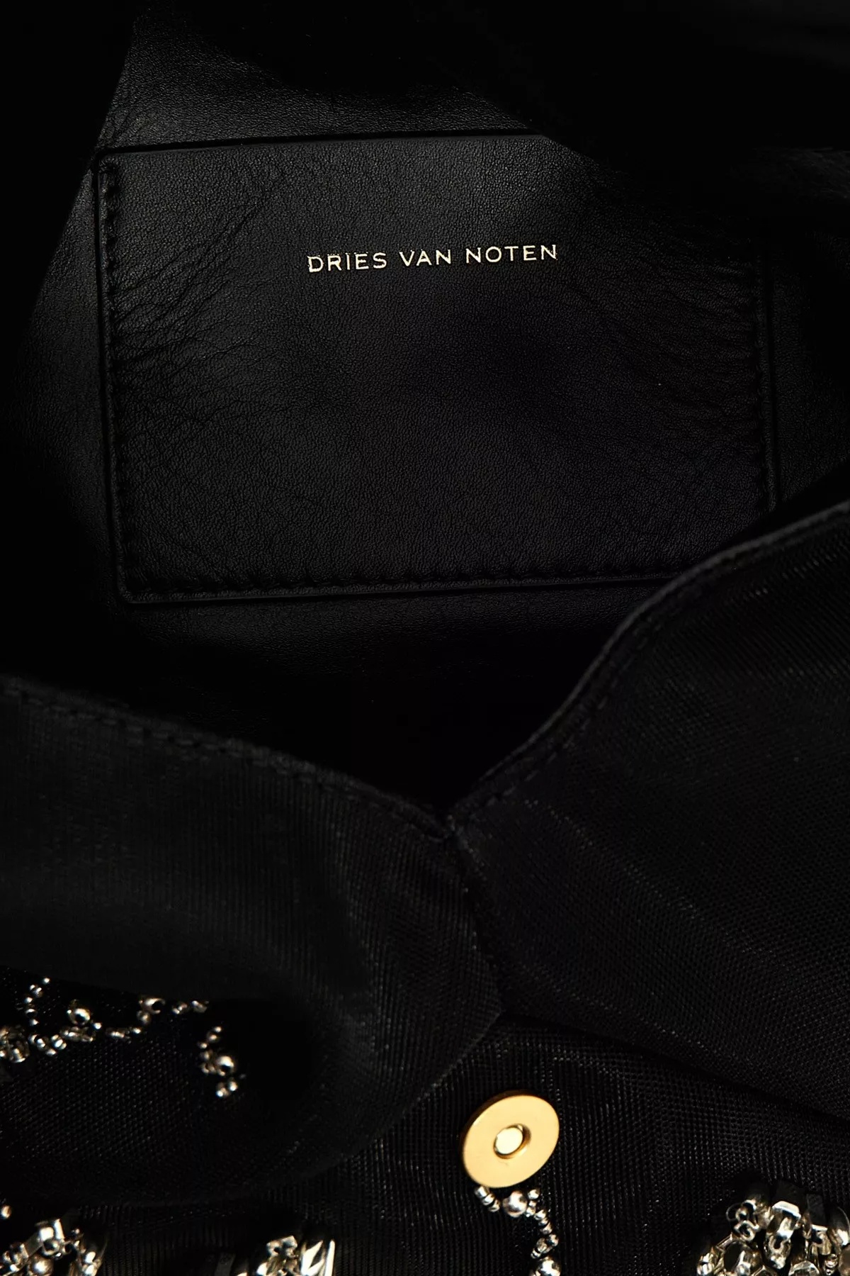 DRIES VAN NOTEN FLAP SHOULDER BAG