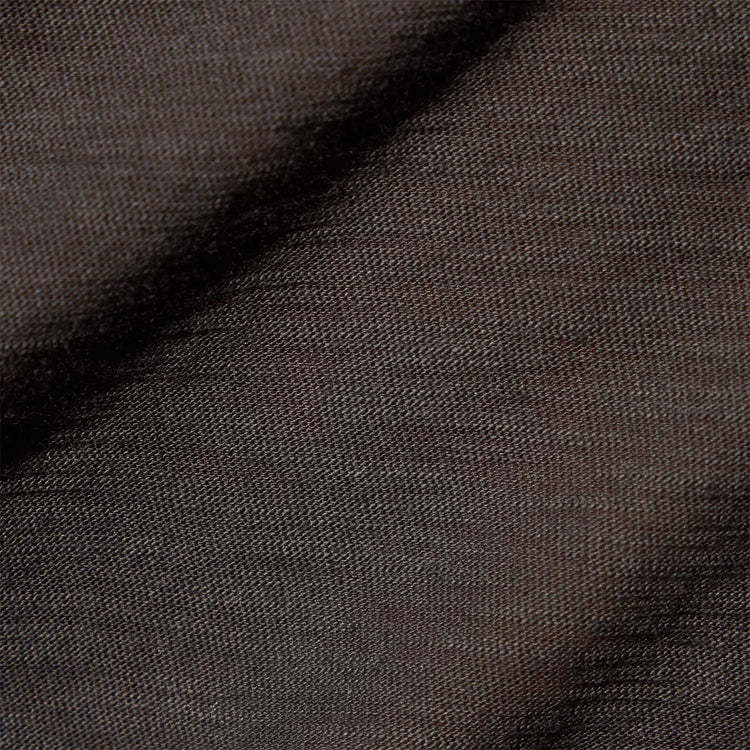 James Perse Fitted Short-sleeve Top With Deep V-neckline In Black