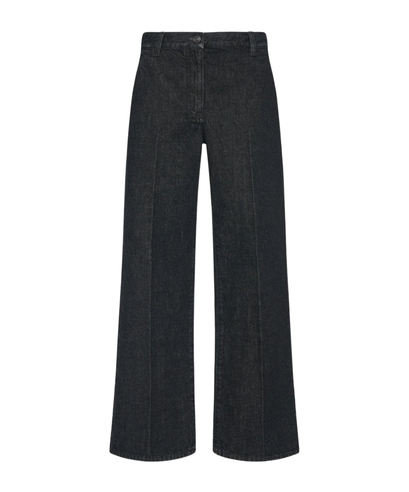 The Row Vita Jean In Cotton In Black
