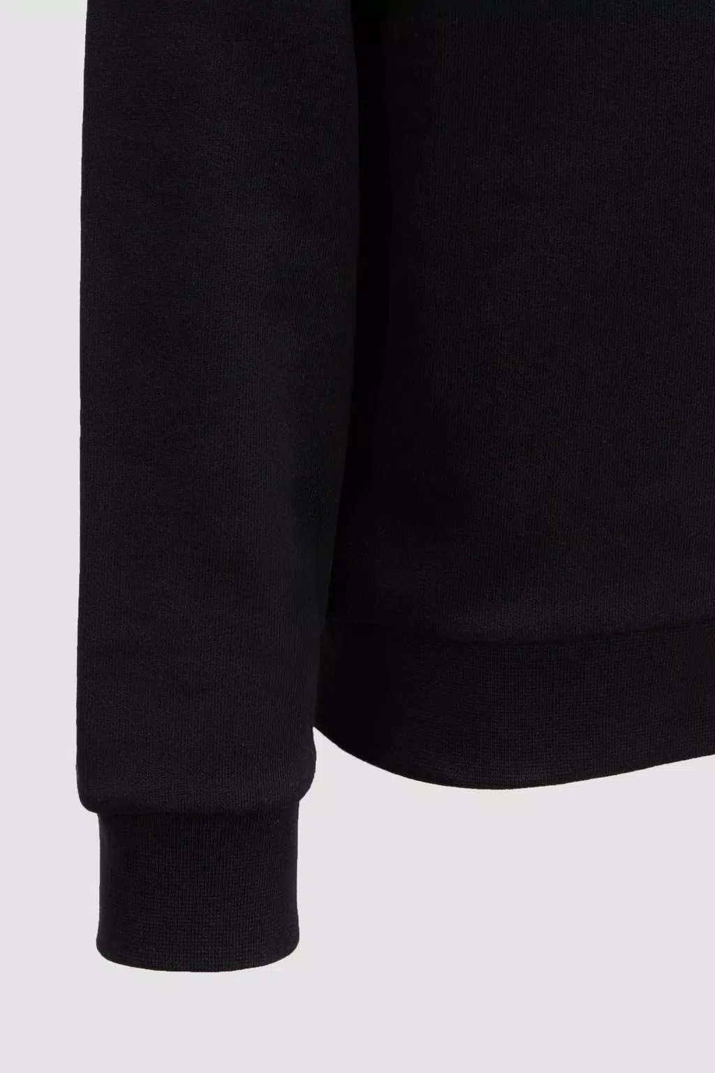 Moncler Enfant Logo Embroidered Hoodie In Black