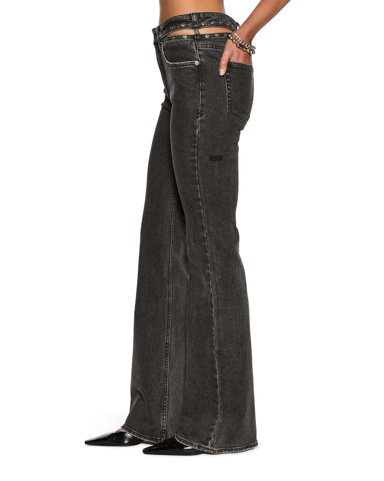 Ksubi Belt-loop Jeans In Black