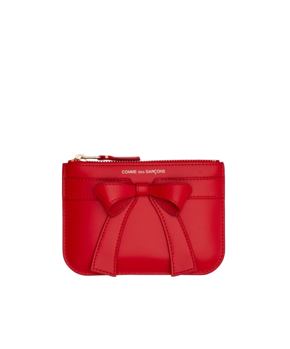 Comme Des Garçons Wallet In Red