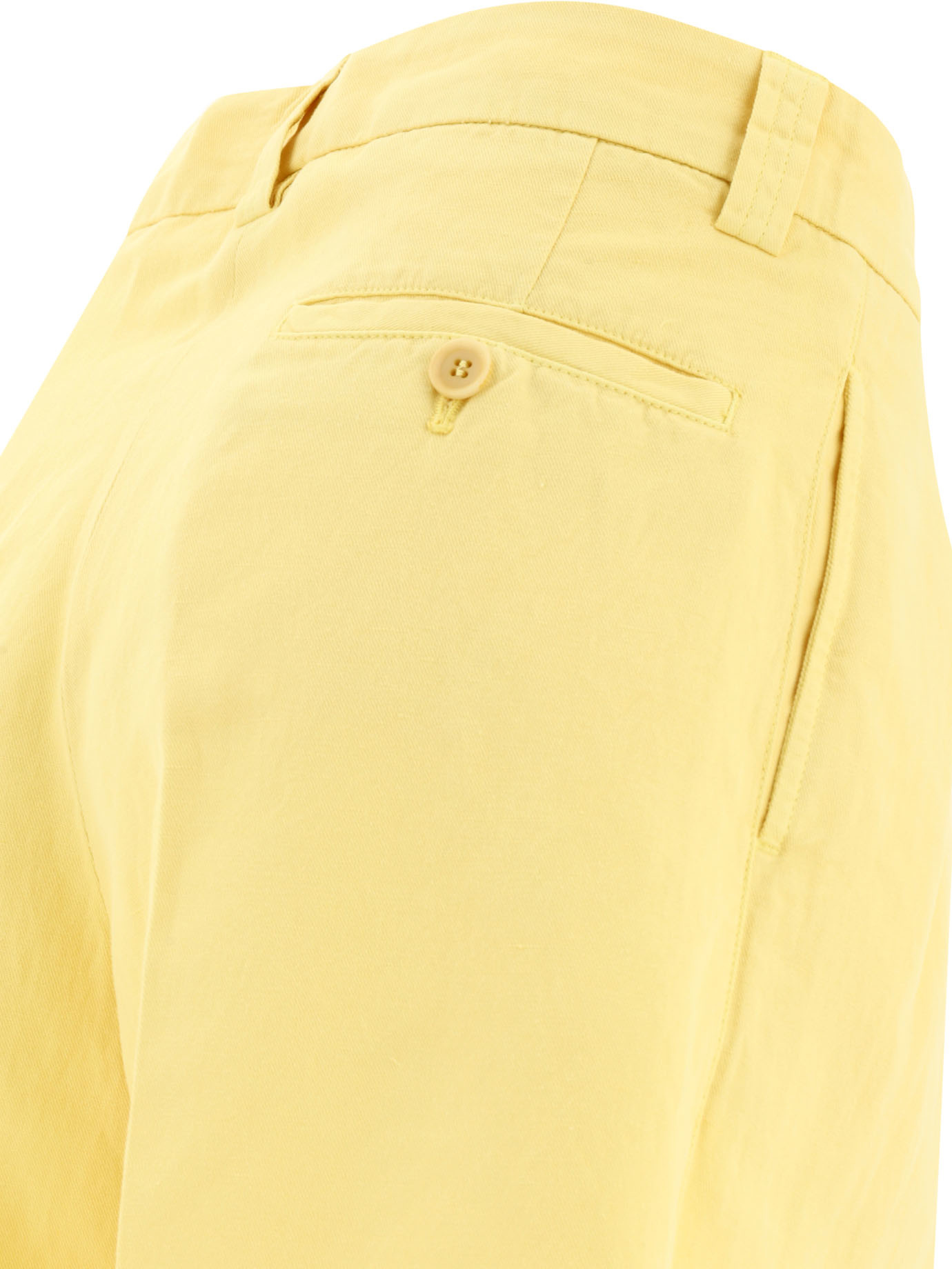 Aspesi Pleat Effect Plain Trouser Shorts