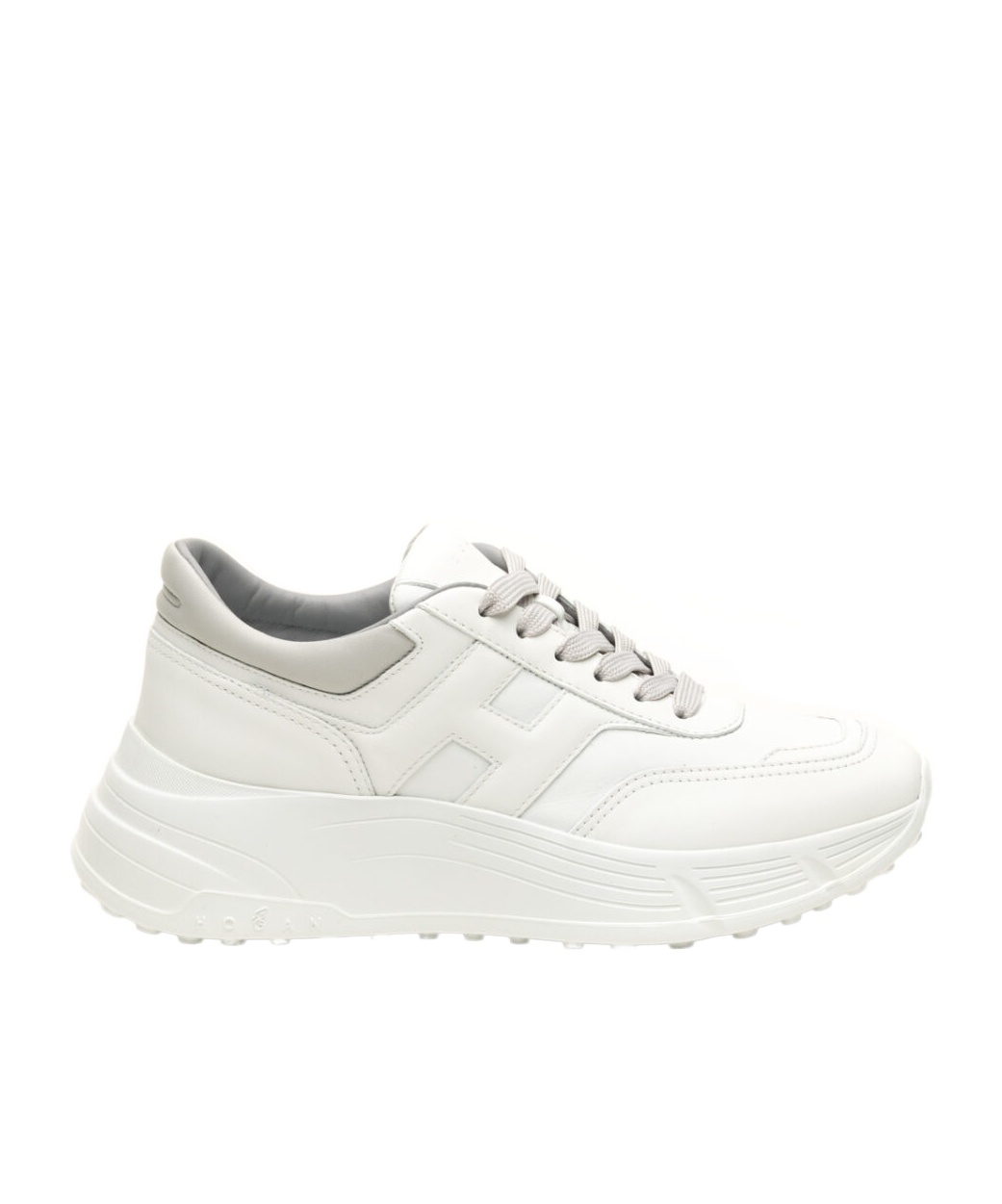 Hogan Laced Sneakers In White