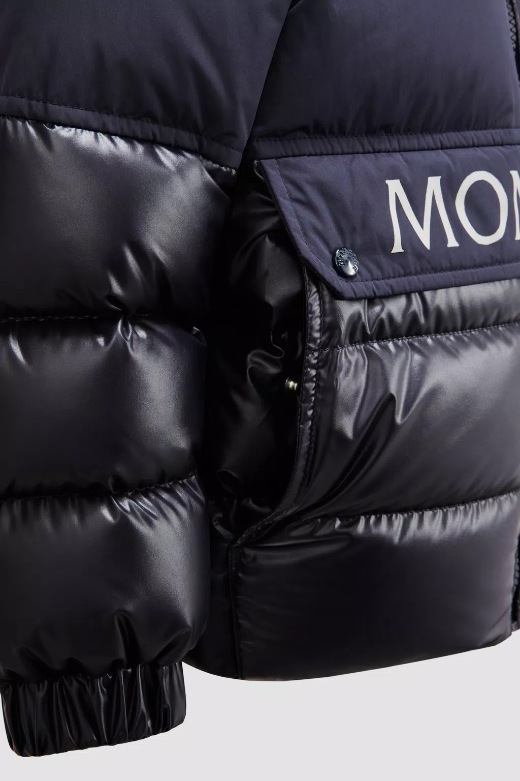 Moncler Andres Down Jacket In Blue