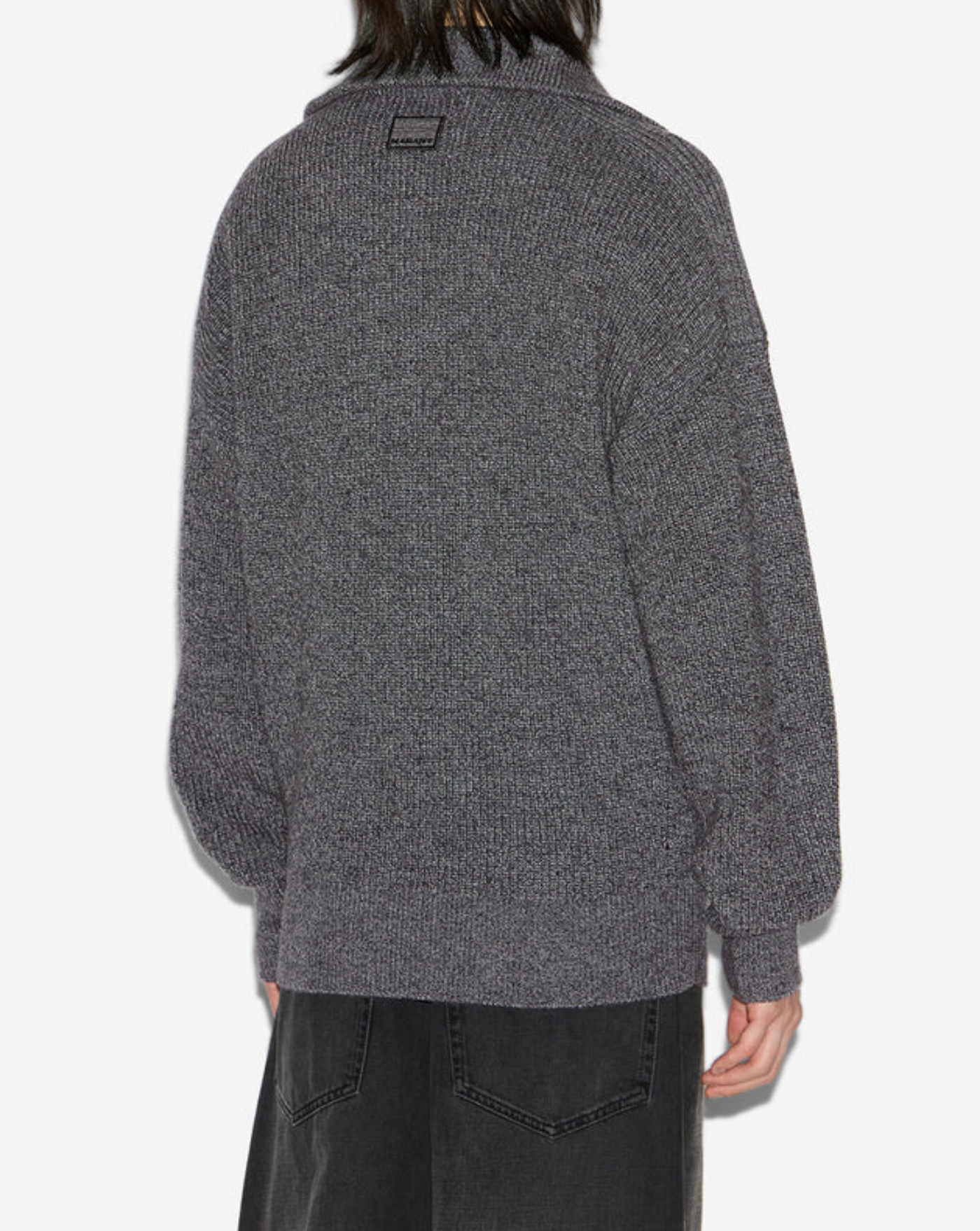 Isabel Marant Benny Sweater In Gray
