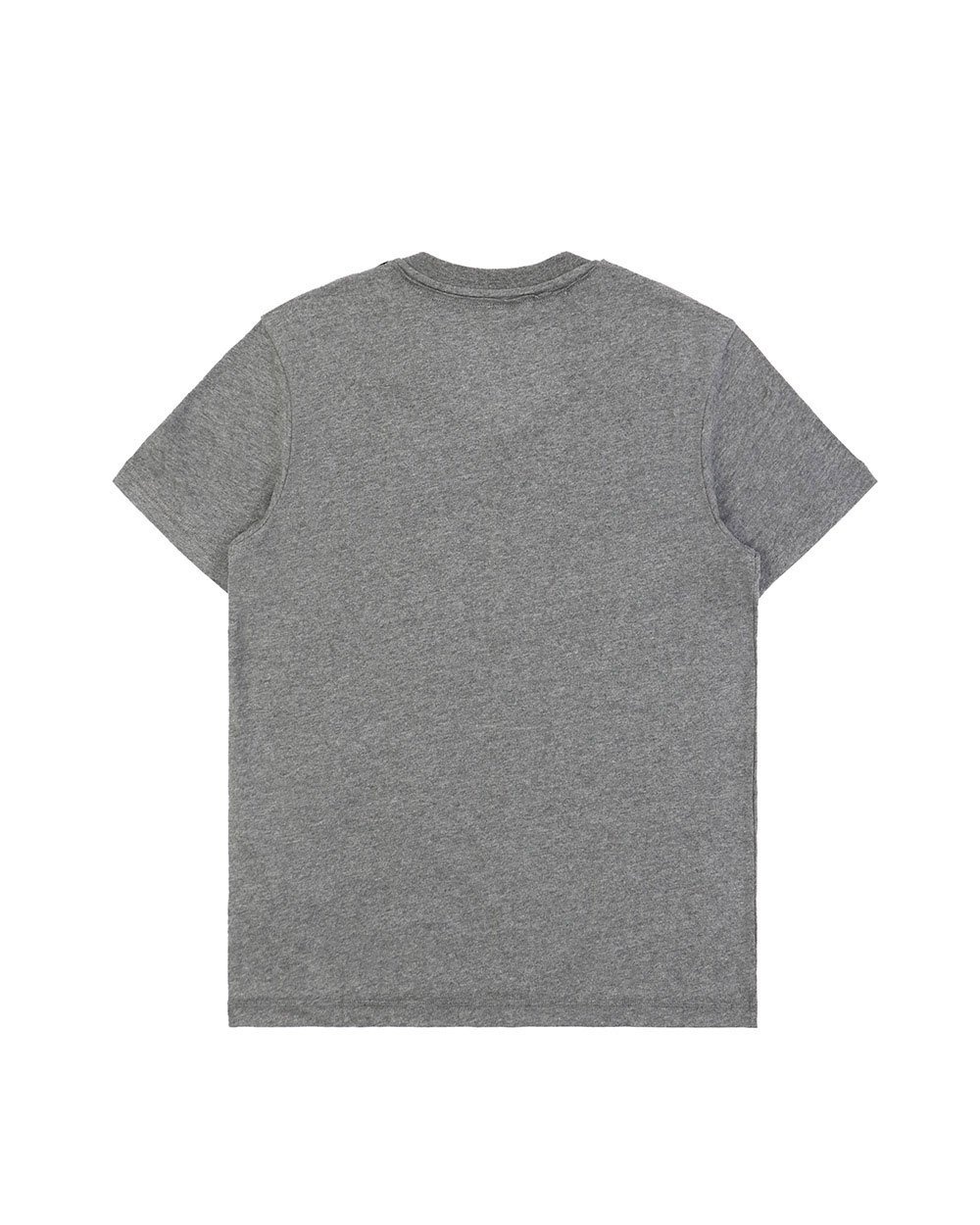 Emporio Armani V-collar Short-sleeved T-shirt In Gray