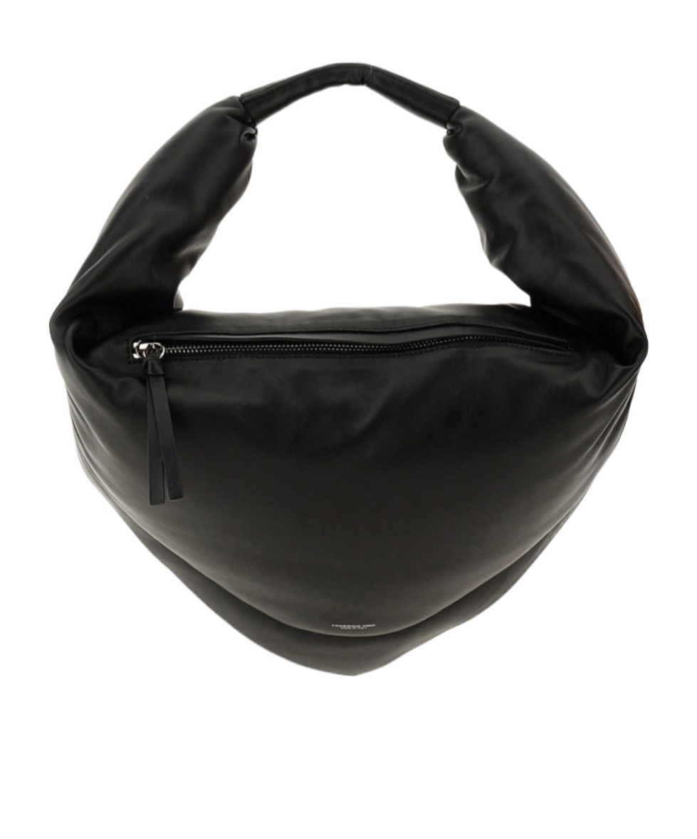 Federico Cina Mini "tortellino" Bag In Black