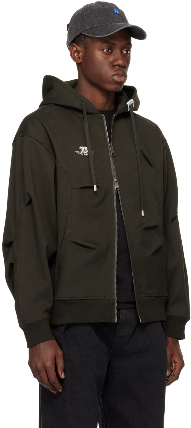 Ader Error Zipper Casual Jacket In Black
