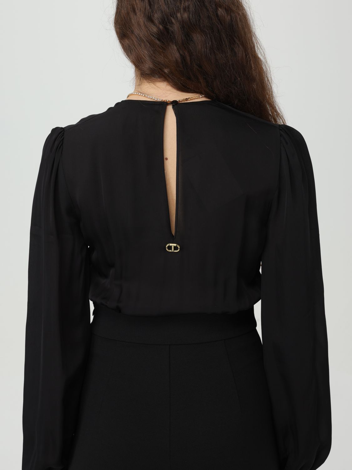 Twinset Jumpsuits  Woman Color Black In Black