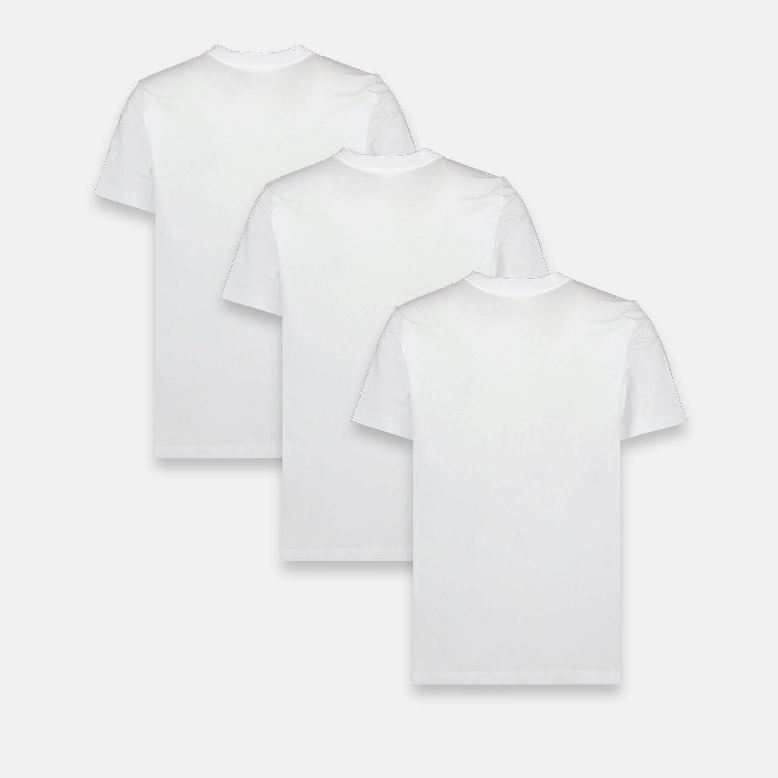 Moncler Logo Cotton Jersey T-shirt In White