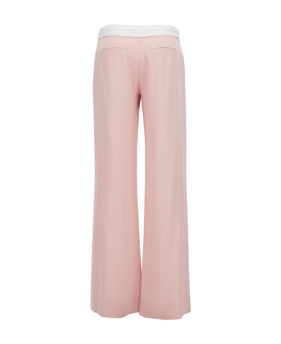 VICTORIA BECKHAM SIDE-PANEL DETAIL FLARED TROUSERS
