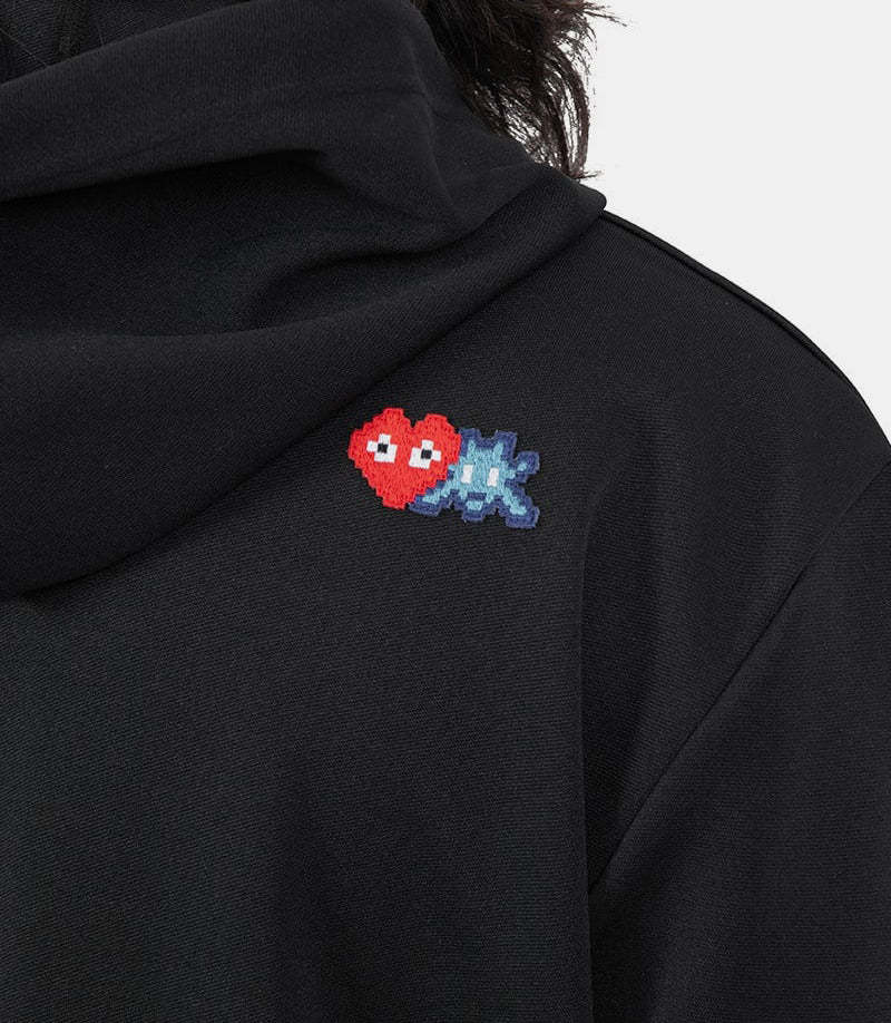Comme Des Garçons Play Man Sweatshirt Black Size Xxl Polyester In Black