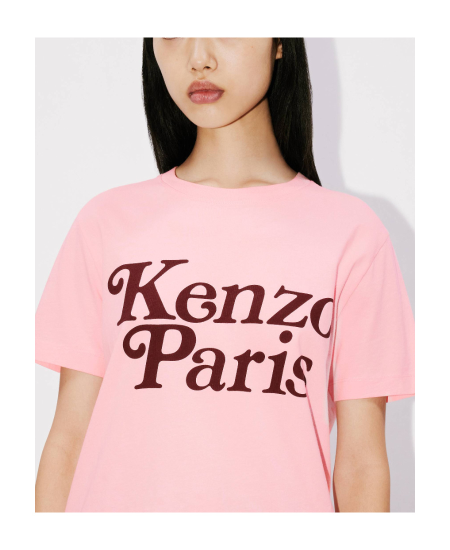Kenzo X Verdy Logo-print T-shirt In Pink
