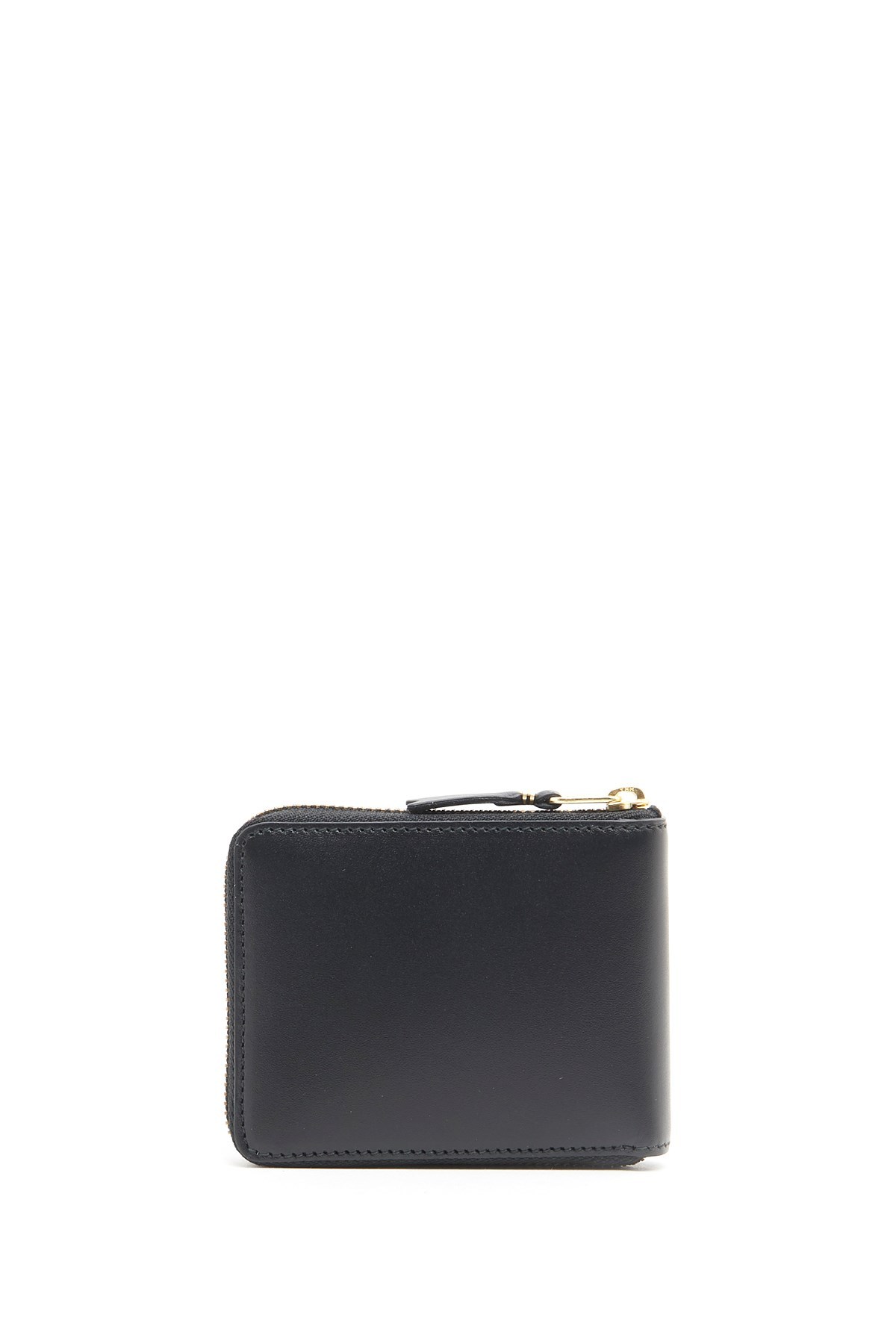 Comme Des Garçons Wallet Small Zip Around Wallet In Black