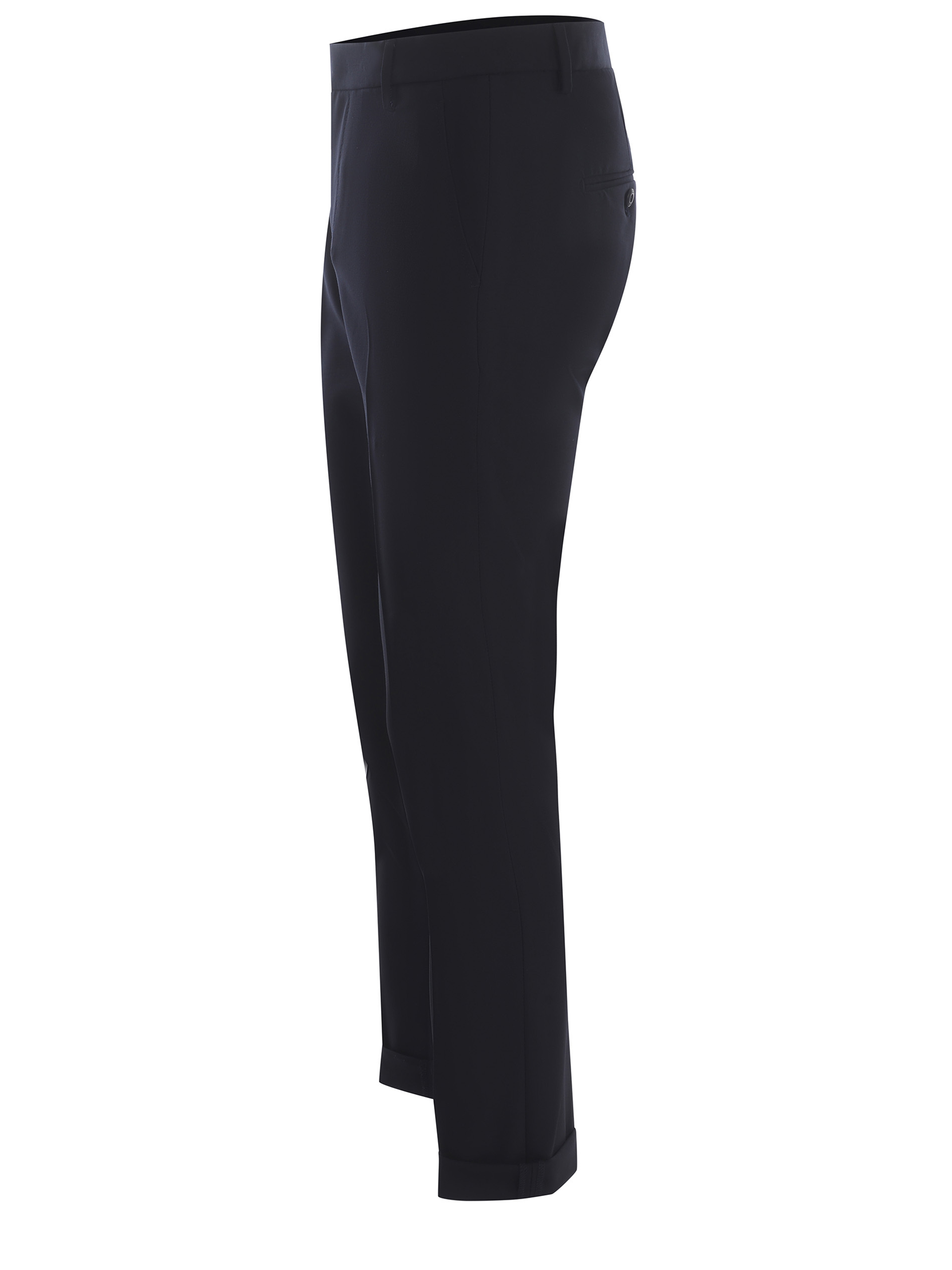 Dondup Gaubert Slim Flannel Trousers In Blue