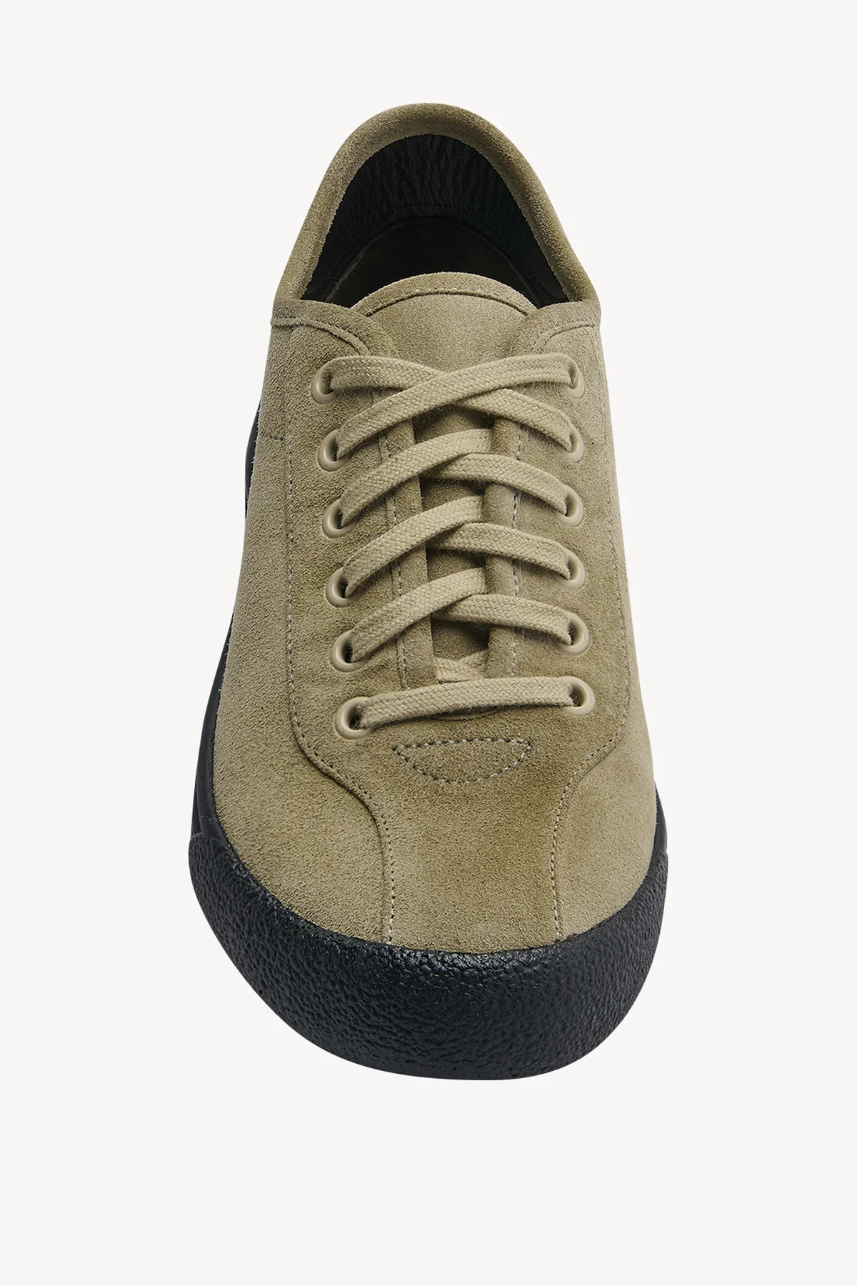 The Row Suede Sneaker In Suede In Green