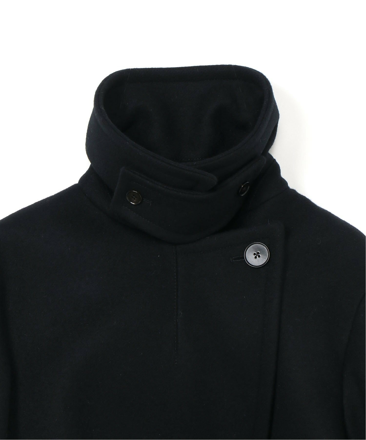Jil Sander Long Sleeve Coat In Black