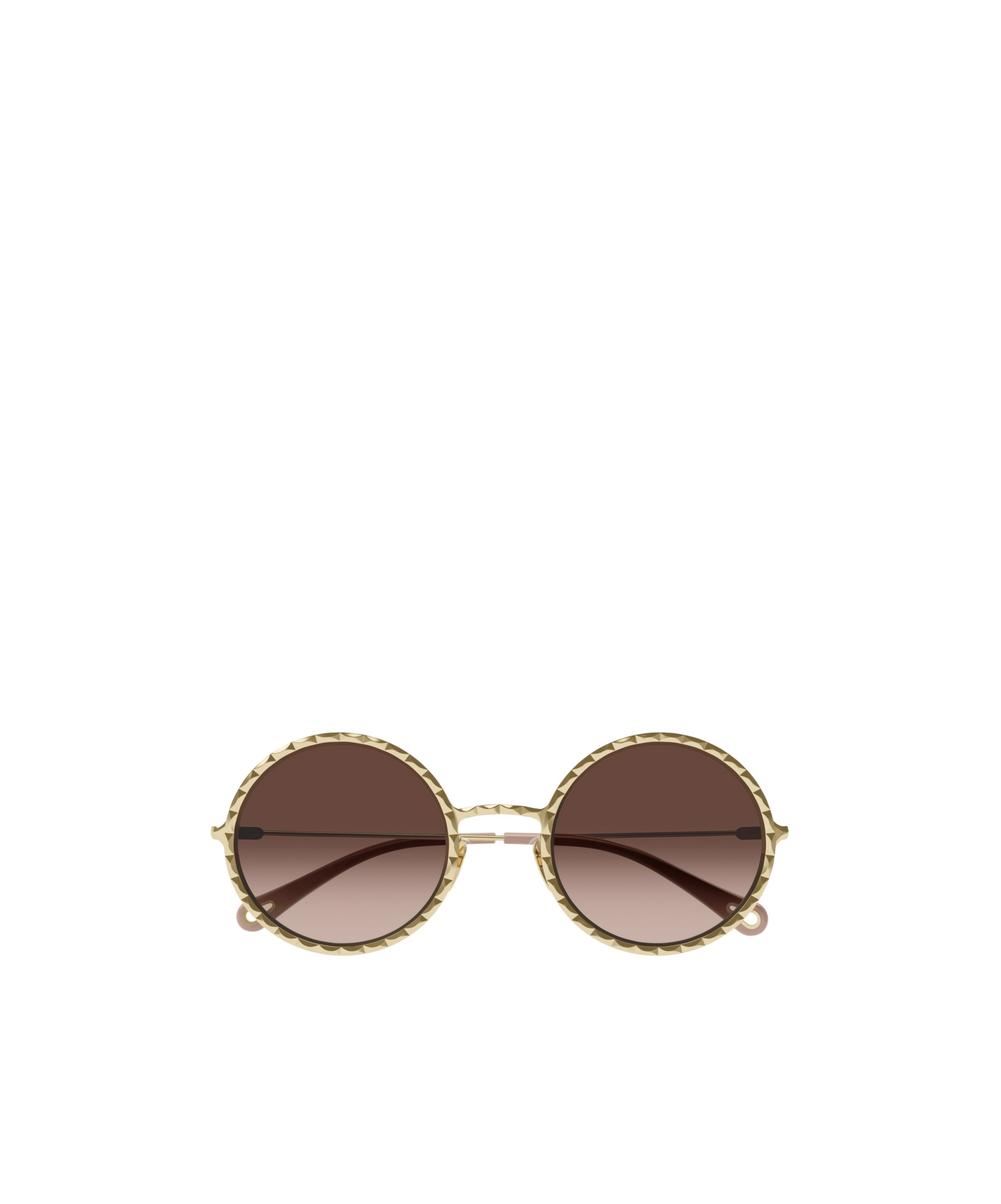 Chloé Round-frame Sunglasses In Brown