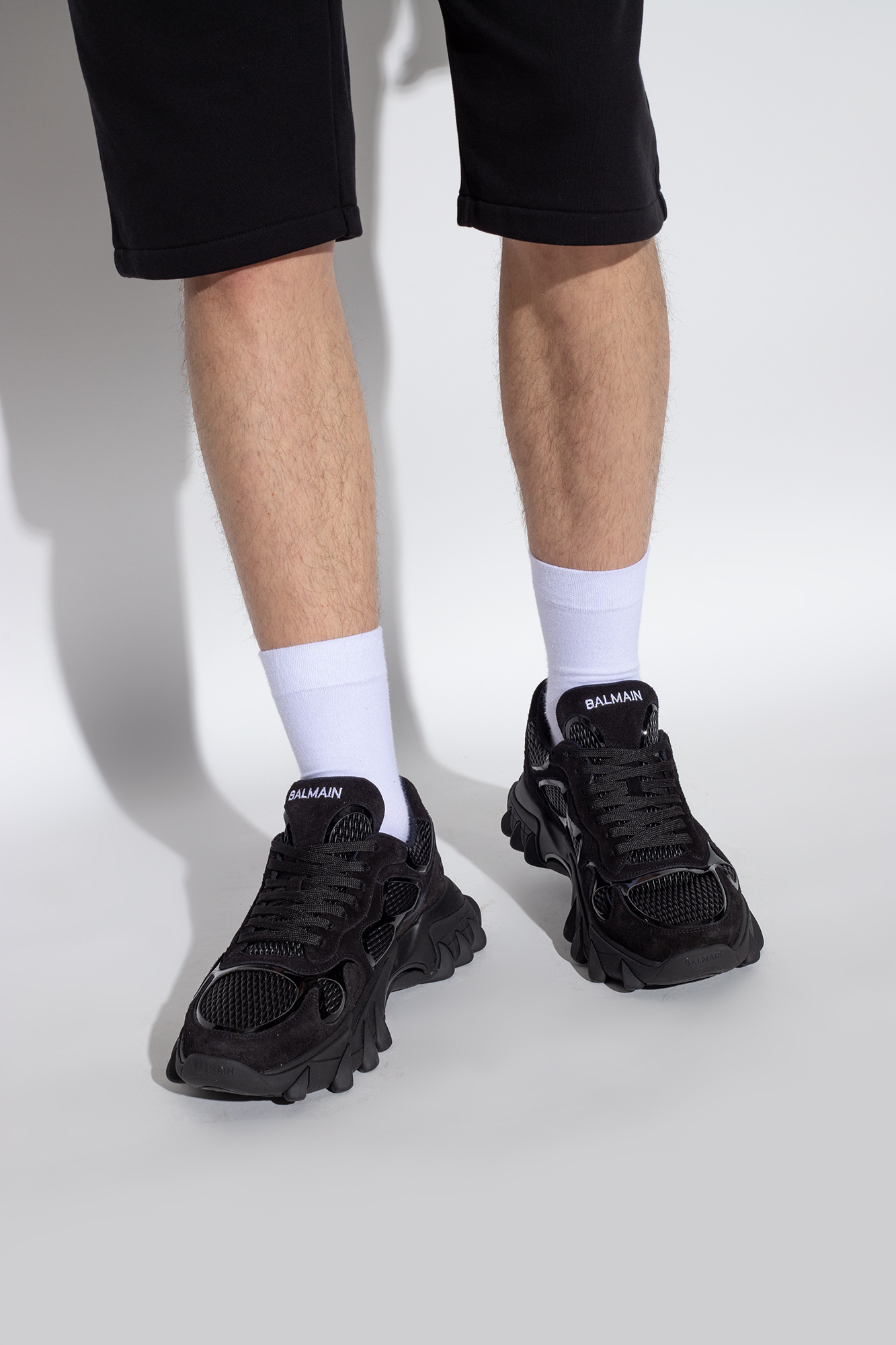 BALMAIN B-EAST LOW-TOP SNEAKERS